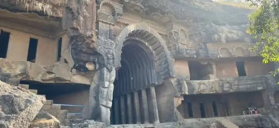 Bhaje cave with cab in Lonavala